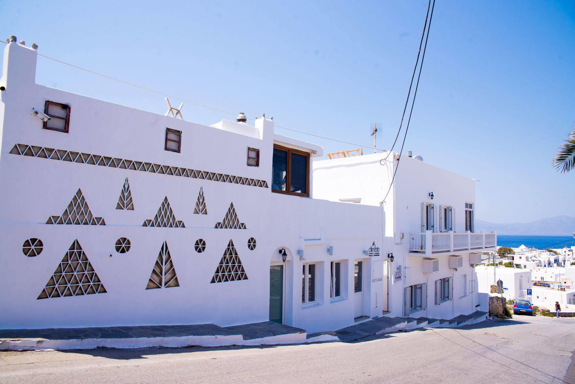 Dimele Rooms & Studios Mykonos Town Eksteriør bilde