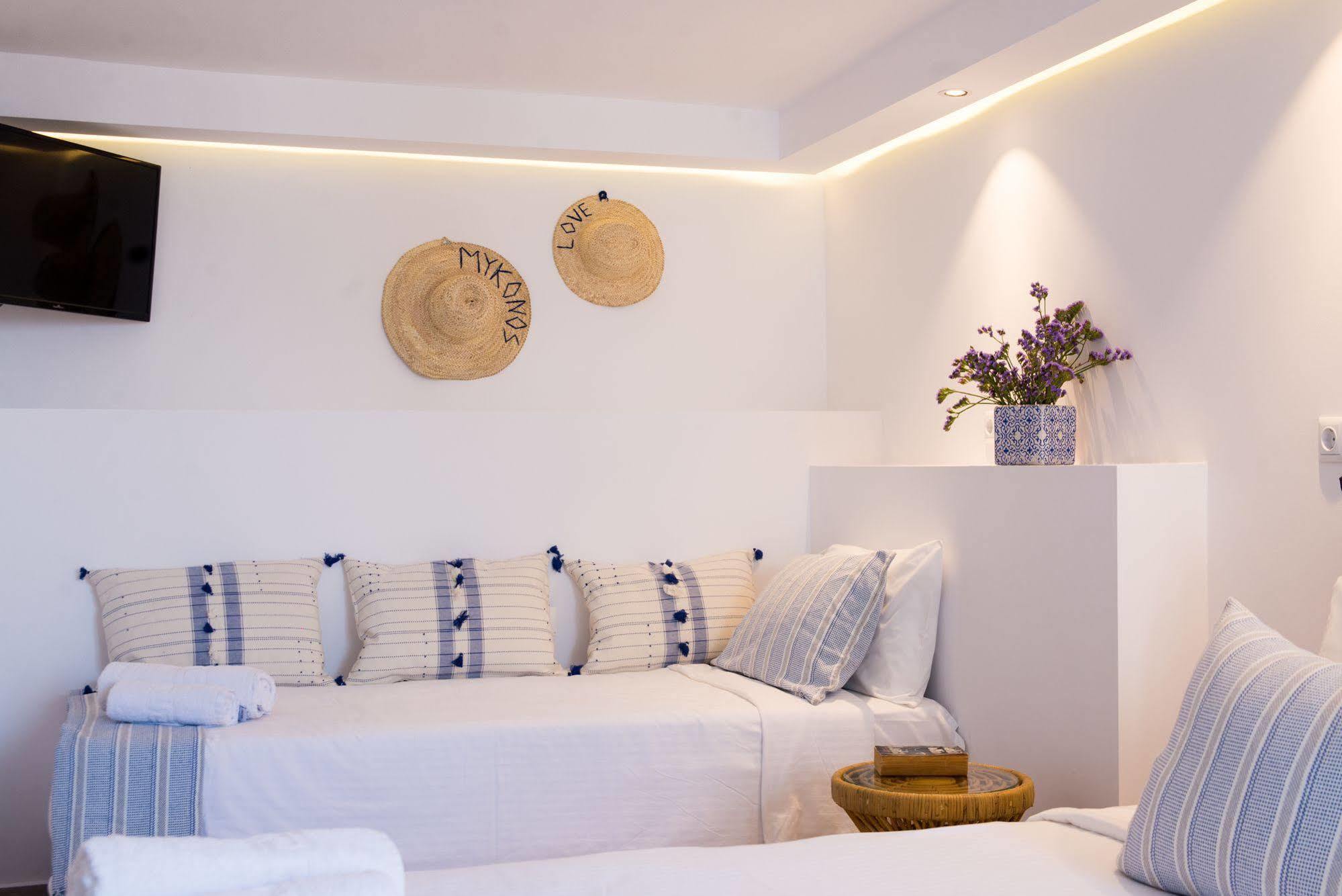 Dimele Rooms & Studios Mykonos Town Eksteriør bilde